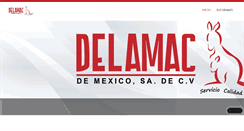 Desktop Screenshot of delamac.com.mx